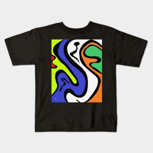 Meander - Retro Kids T-Shirt